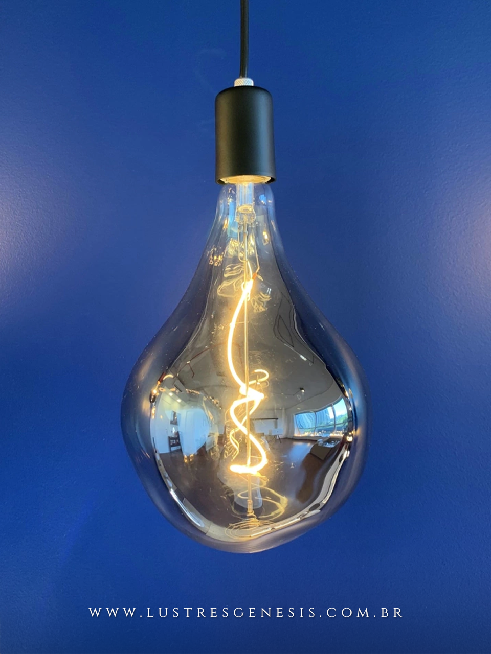 Lâmpada de Filamento de Led PS53 Fumê 4W Soft da GMH Lustres Gênesis loja online de Lustres e Iluminação Decorativa